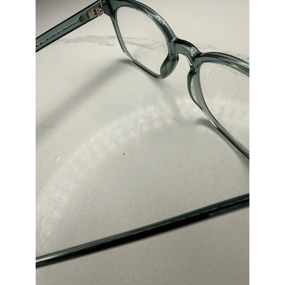 Warby Parker Hemmings Eyeglasses Womens Blue Green Hemmings-W 53-18-145 53mm